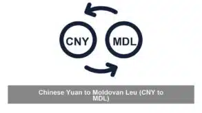 Chinese Yuan to Moldovan Leu (CNY to MDL)