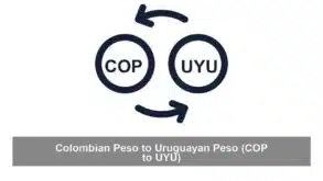Colombian Peso to Uruguayan Peso (COP to UYU)