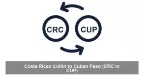 Costa Rican Colón to Cuban Peso (CRC to CUP)