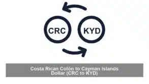 Costa Rican Colón to Cayman Islands Dollar (CRC to KYD)