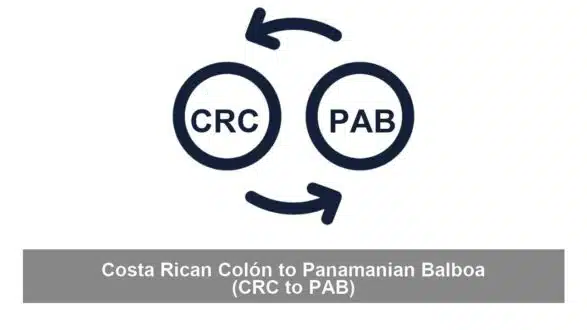 Costa Rican Colón to Panamanian Balboa (CRC to PAB)