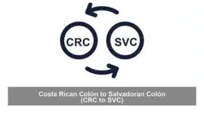 Costa Rican Colón to Salvadoran Colón (CRC to SVC)
