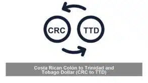 Costa Rican Colón to Trinidad and Tobago Dollar (CRC to TTD)