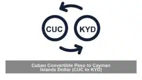 Cuban Convertible Peso to Cayman Islands Dollar (CUC to KYD)