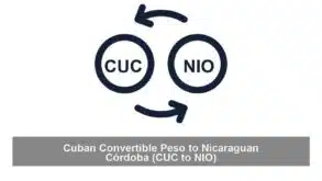 Cuban Convertible Peso to Nicaraguan Córdoba (CUC to NIO)