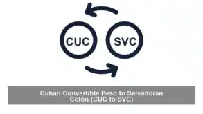 Cuban Convertible Peso to Salvadoran Colón (CUC to SVC)