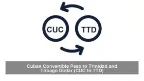 Cuban Convertible Peso to Trinidad and Tobago Dollar (CUC to TTD)