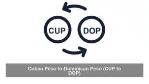 Cuban Peso to Dominican Peso (CUP to DOP)