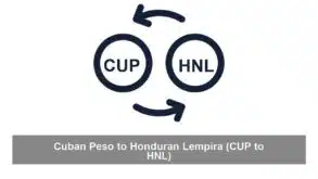 Cuban Peso to Honduran Lempira (CUP to HNL)