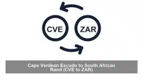 Cape Verdean Escudo to South African Rand (CVE to ZAR)