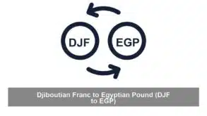 Djiboutian Franc to Egyptian Pound (DJF to EGP)