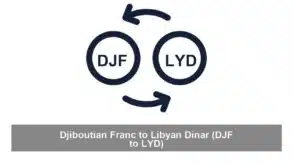 Djiboutian Franc to Libyan Dinar (DJF to LYD)