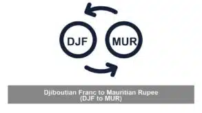 Djiboutian Franc to Mauritian Rupee (DJF to MUR)