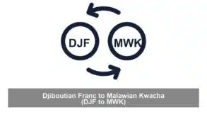 Djiboutian Franc to Malawian Kwacha (DJF to MWK)