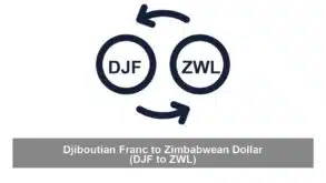 Djiboutian Franc to Zimbabwean Dollar (DJF to ZWL)