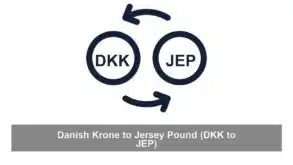 Danish Krone to Jersey Pound (DKK to JEP)