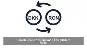 Danish Krone to Romanian Leu (DKK to RON)