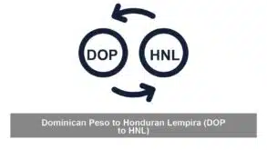 Dominican Peso to Honduran Lempira (DOP to HNL)