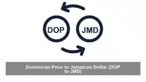 Dominican Peso to Jamaican Dollar (DOP to JMD)