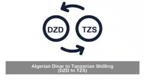 Algerian Dinar to Tanzanian Shilling (DZD to TZS)