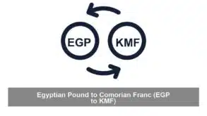 Egyptian Pound to Comorian Franc (EGP to KMF)