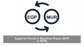 Egyptian Pound to Mauritian Rupee (EGP to MUR)