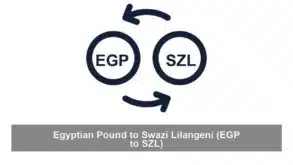 Egyptian Pound to Swazi Lilangeni (EGP to SZL)