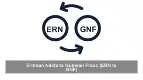 Eritrean Nakfa to Guinean Franc (ERN to GNF)