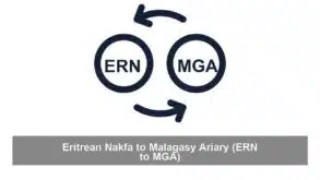 Eritrean Nakfa to Malagasy Ariary (ERN to MGA)