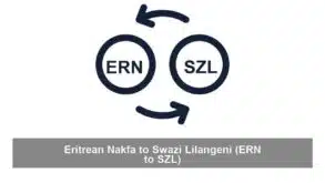 Eritrean Nakfa to Swazi Lilangeni (ERN to SZL)