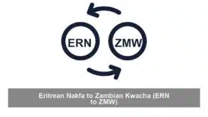 Eritrean Nakfa to Zambian Kwacha (ERN to ZMW)