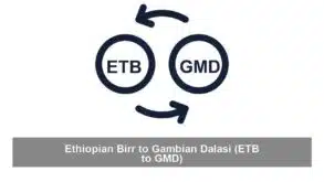 Ethiopian Birr to Gambian Dalasi (ETB to GMD)