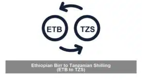 Ethiopian Birr to Tanzanian Shilling (ETB to TZS)