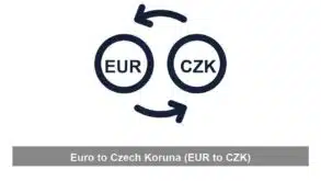 Euro to Czech Koruna (EUR to CZK)