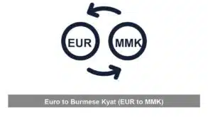 Euro to Burmese Kyat (EUR to MMK)