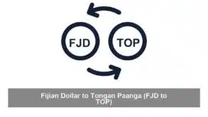 Fijian Dollar to Tongan Paanga (FJD to TOP)