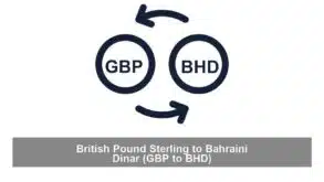 British Pound Sterling to Bahraini Dinar (GBP to BHD)