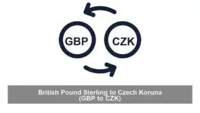 British Pound Sterling to Czech Koruna (GBP to CZK)