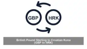 British Pound Sterling to Croatian Kuna (GBP to HRK)