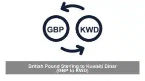 British Pound Sterling to Kuwaiti Dinar (GBP to KWD)