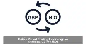 British Pound Sterling to Nicaraguan Córdoba (GBP to NIO)