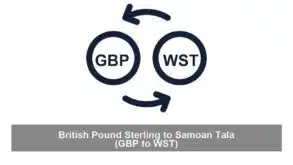 British Pound Sterling to Samoan Tala (GBP to WST)