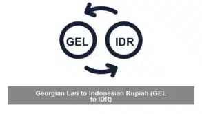 Georgian Lari to Indonesian Rupiah (GEL to IDR)