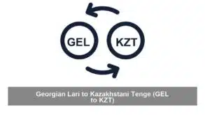 Georgian Lari to Kazakhstani Tenge (GEL to KZT)