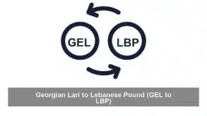 Georgian Lari to Lebanese Pound (GEL to LBP)
