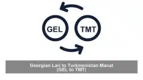 Georgian Lari to Turkmenistan Manat (GEL to TMT)