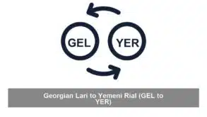 Georgian Lari to Yemeni Rial (GEL to YER)