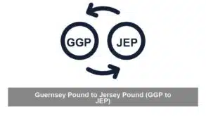 Guernsey Pound to Jersey Pound (GGP to JEP)