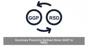 Guernsey Pound to Serbian Dinar (GGP to RSD)