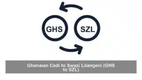 Ghanaian Cedi to Swazi Lilangeni (GHS to SZL)